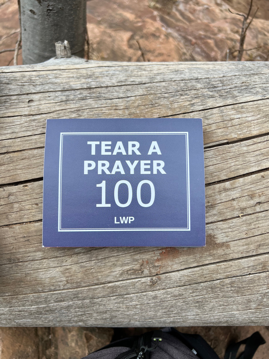 TEAR A PRAYER