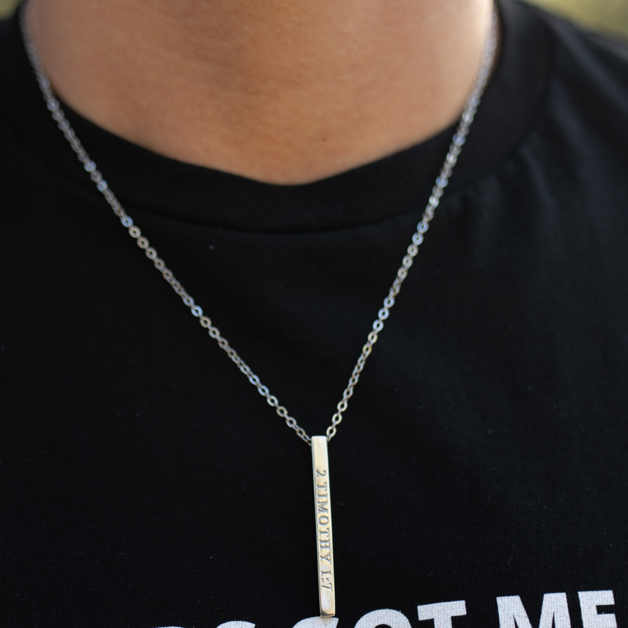 2 Timothy 1:7 Necklace